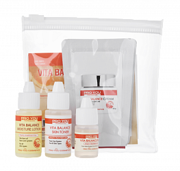 SS-6 4 Kinds Of  Vita Balance Small Size Set Мини-набор уходовых средств с витаминами, 4 средства