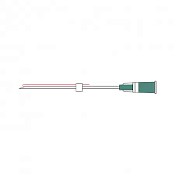 0705 Нить стерильная рассасывающаяся из поли-L-молочной кислоты PLLA MONO 27G-60мм, упаковка 10 шт.
