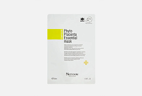 Skimdom Тканевая маска для лица с фитоплацентой(Phyto Placenta Essential Mask)