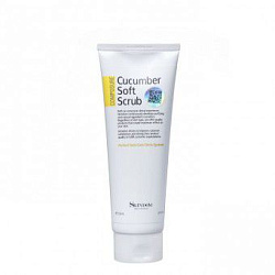 Skindom Мягкий скраб для лица с экстрактом огурца(Cucumber Soft Scrub), 250 мл