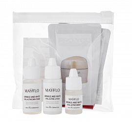 SS-2 5 Kinds Of Mayflo Small Size Set Мини-набор уходовых средств Mayflo, 4 средства