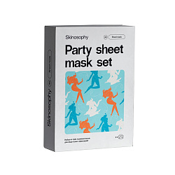 SKY127 Подарочный набор тканевых масок: Party sheet mask set, 3 шт