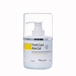 Skindom Гель для лица с экстрактом алоэ освежающий охлаждающий (Fresh Cool Aloe Gel), 250 мл