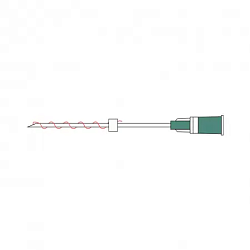 0711 Нить стерильная рассасывающаяся из поли-L-молочной кислотыPLLA SCREW 26G 60mm 10шт
