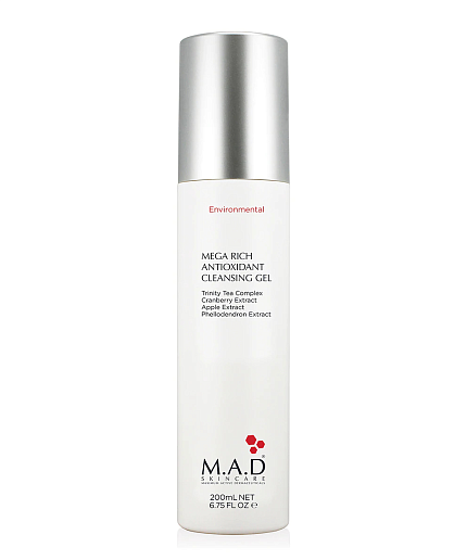 Арт.00111 Очищающий гель, обогащенный антиоксидантами (Mega Rich Antioxidant Cleansing Gel) 200 мл