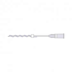 0402 Нить стерильная рассасывающаяся из полидиоксанона DOUBLE SCREW 26G50mm уп 10шт