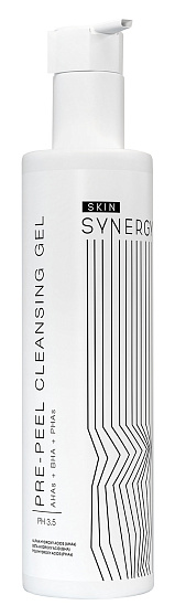 SK011 Гель для умывания Предпилинговый / Pre-Peel Cleansing Gel Skin Synergy, флакон 300 мл 