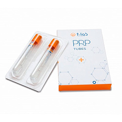 T-LAB PRP TUBE Пробирка стерил. для подготовки аут.плазмы,обогащ.тромбоцитами 2шт*10мл