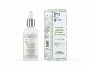 TIME TO GROW Натуральный стимулятор для утолщения и роста волос "Био-Энерджи" 50мл