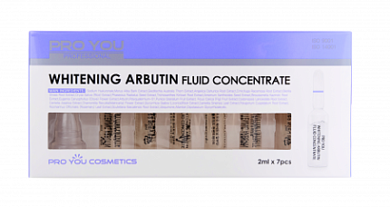 4-7А Whitening Arbutin Fluid Concentrate Флюид-концентрат с Арбутином, 2 ml*7
