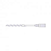 0401 Нить стерильная рассасывающая из полидиоксанона DOUBLE SCREW 25G-60mm, упаковка 10 шт.