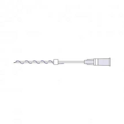 0401 Нить стерильная рассасывающая из полидиоксанона DOUBLE SCREW 25G-60mm, упаковка 10 шт.