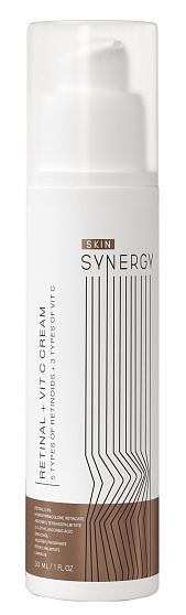 SK040 Крем Ретиналь с Витамином С / Retinal + Vit C Cream Skin Synergy, флакон 30 мл 