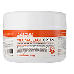 10-1А Vita Massage Cream Крем для массажа с витаминами, 270 g