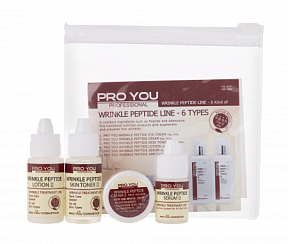 SS-3 4 Kinds Of  Wrinkle Peptide Small Size Set Мини-набор уходовых средств с пептидами, 4 средства