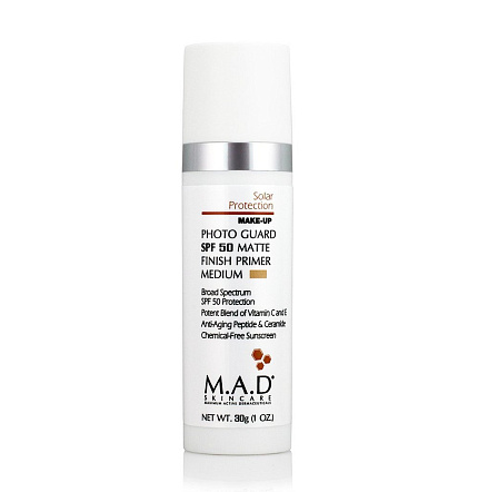 Арт.00134 Матирующий крем-праймер с защитой SPF 50 Medium (Photo Guard SPF 50 Matte Finish Primer-Me