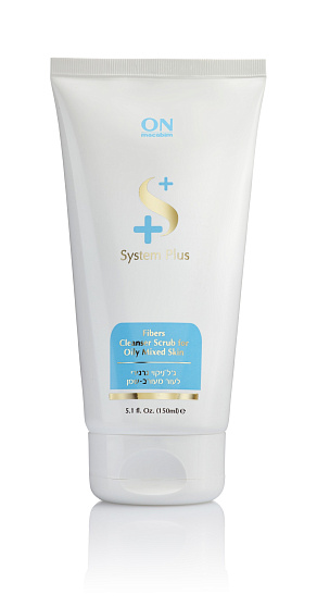 System Plus - Fibers cleanser scrub Гель-скраб с люфой 150 мл
