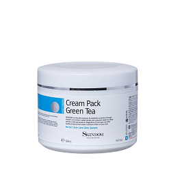 Skindom Кремовая маска для лица с экстрактом зеленого чая (Cream Pack Green Tea)